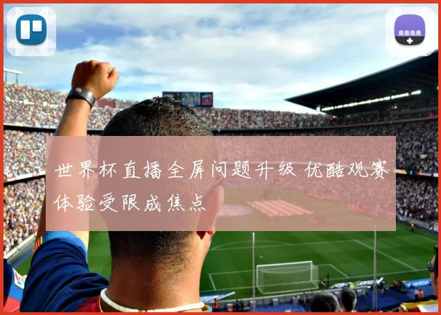 世界杯直播全屏问题升级 优酷观赛体验受限成焦点